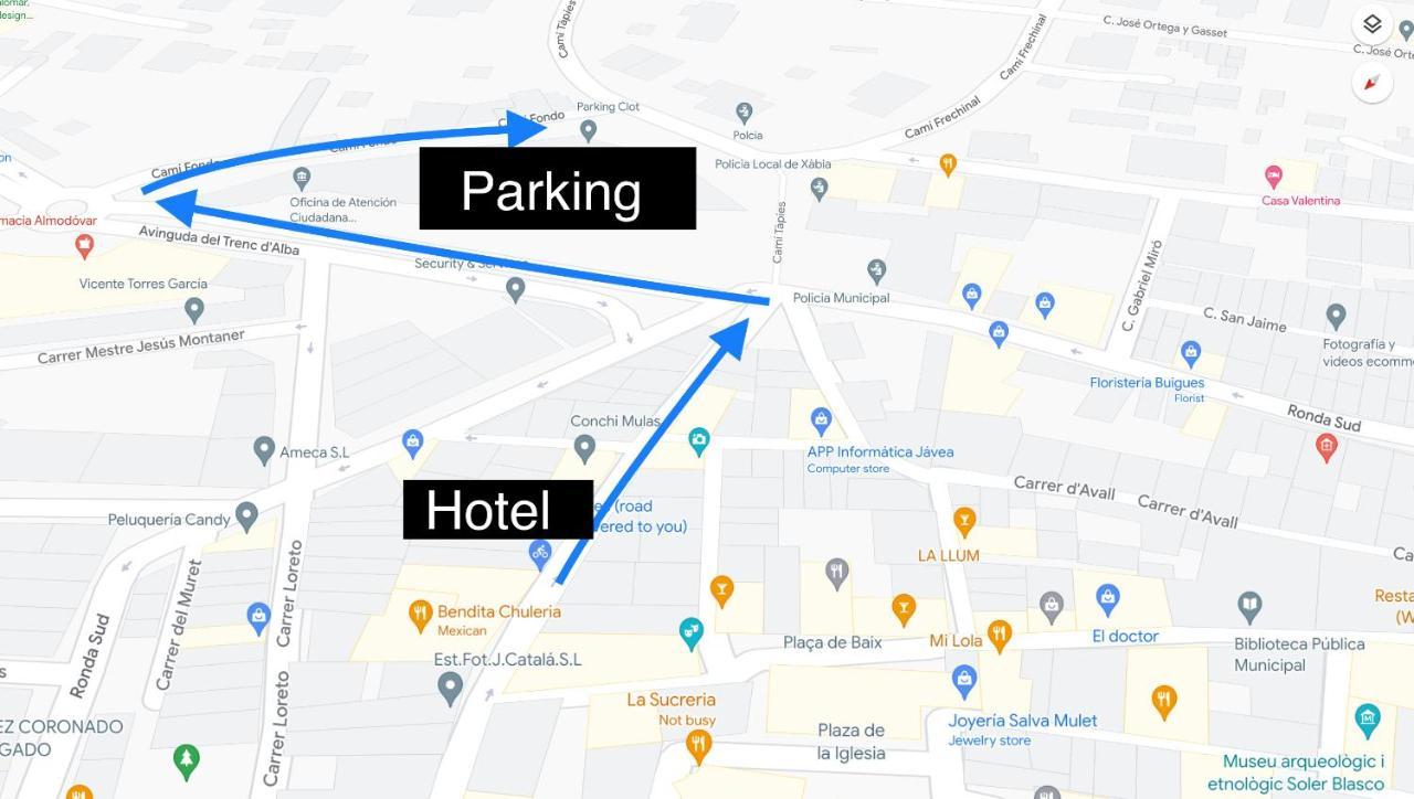 Blanca Boutique Hotel Javea Dış mekan fotoğraf